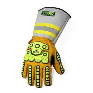 Lined Grain Goatskin Glove w/5″ Cuff cow split (Impact/Cut)