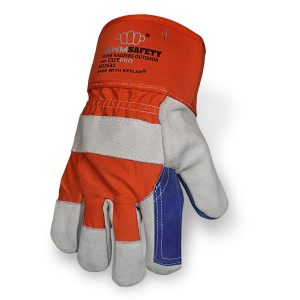 DOUBLE PALM COW LEATHER GLOVES